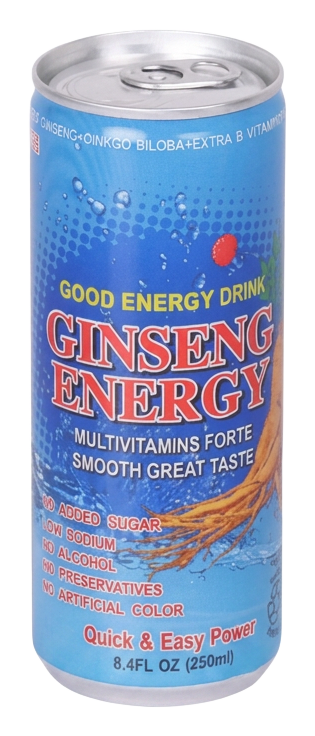 Ginseng Energy 250ml can